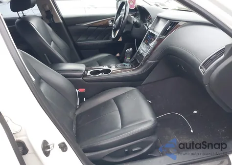 2019 Infiniti Q50 3.0T Luxe z USA, uszkodzony, nr VIN JN1EV7AP1KM515406